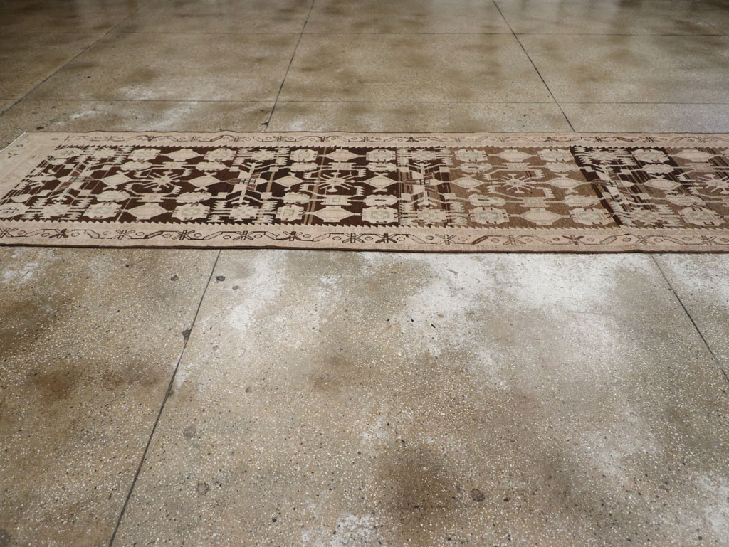 Vintage Persian Malayer Runner, No.23560 - Galerie Shabab