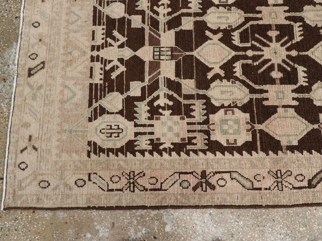 Vintage Persian Malayer Runner, No.23560 - Galerie Shabab