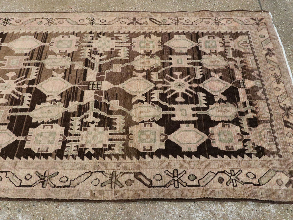 Vintage Persian Malayer Runner, No.23560 - Galerie Shabab