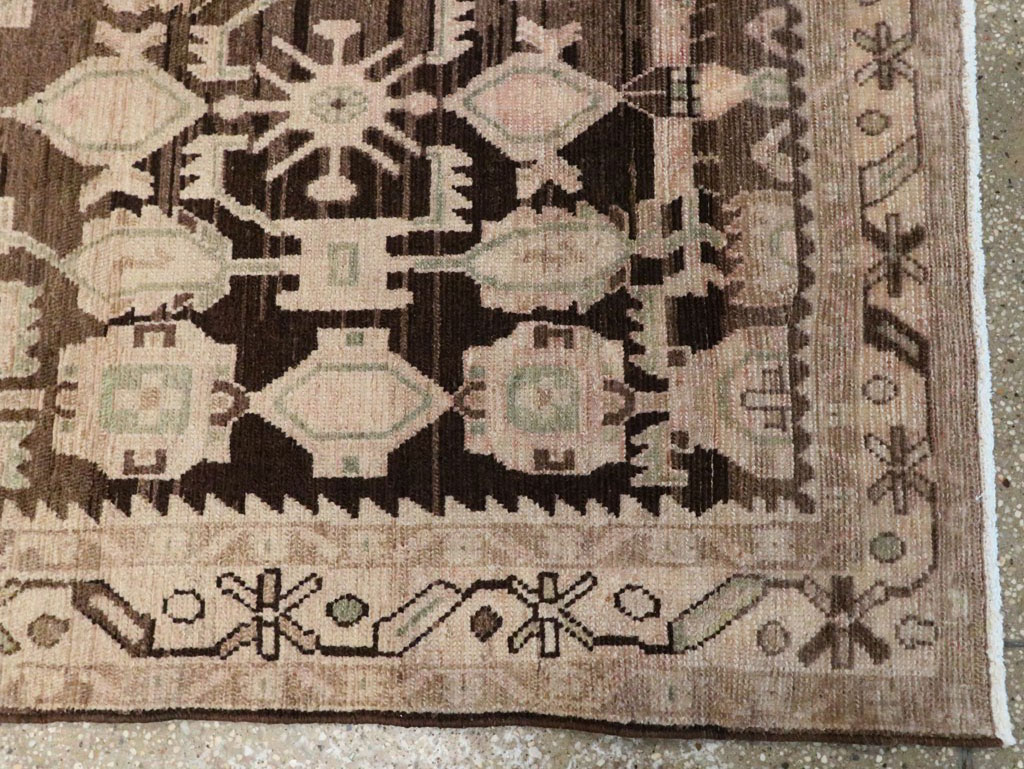 Vintage Persian Malayer Runner, No.23560 - Galerie Shabab