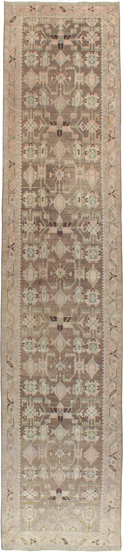Vintage Persian Malayer Runner, No.23561 - Galerie Shabab