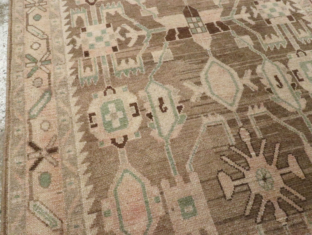 Vintage Persian Malayer Runner, No.23561 - Galerie Shabab