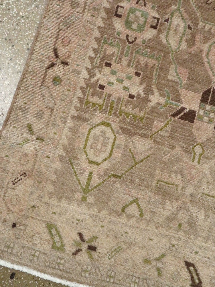 Vintage Persian Malayer Runner, No.23561 - Galerie Shabab