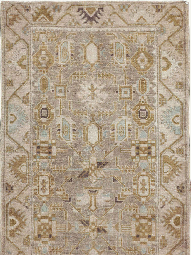 Vintage Persian Malayer Runner, No.23563 - Galerie Shabab