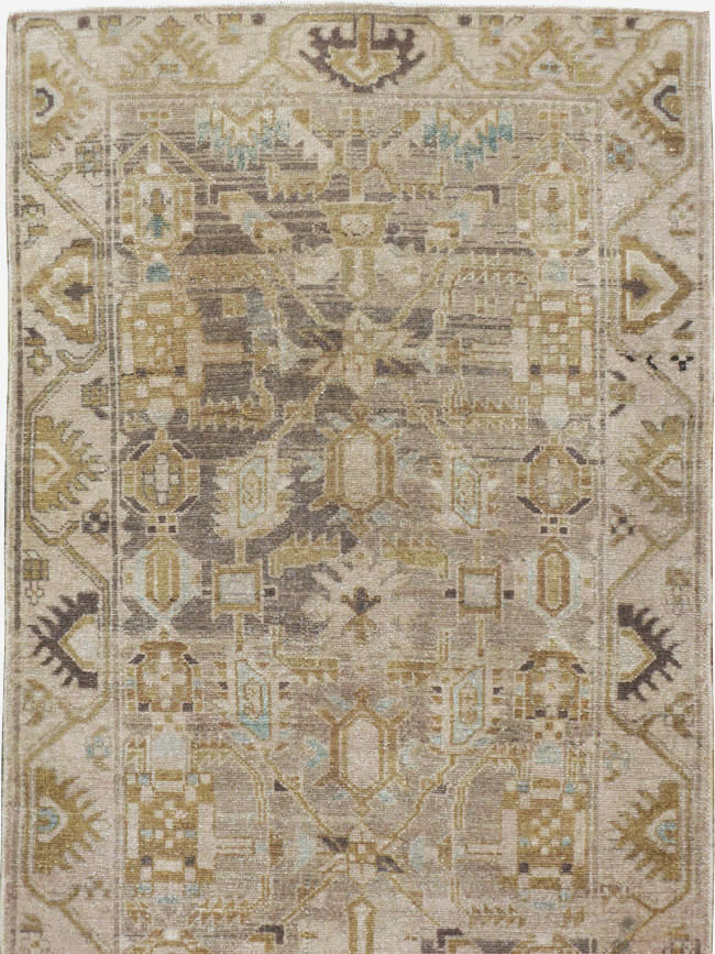 Vintage Persian Malayer Runner, No.23563 - Galerie Shabab