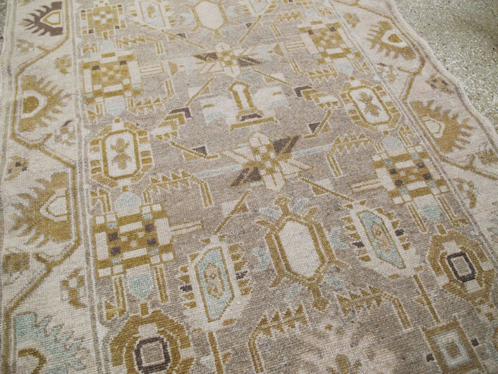 Vintage Persian Malayer Runner, No.23563 - Galerie Shabab