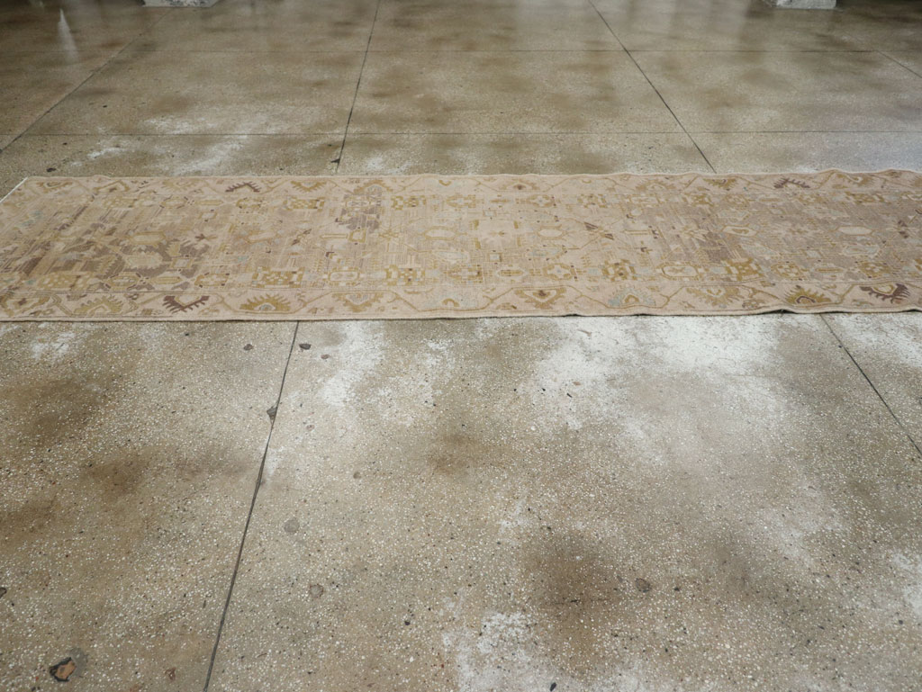 Vintage Persian Malayer Runner, No.23563 - Galerie Shabab