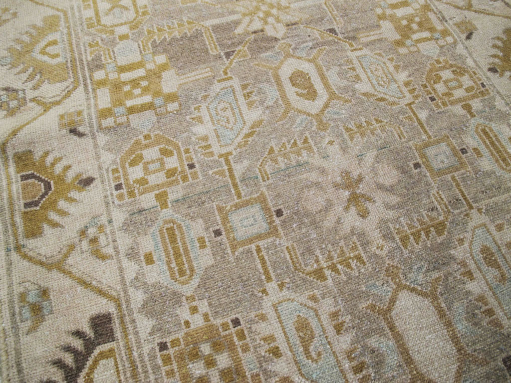 Vintage Persian Malayer Runner, No.23563 - Galerie Shabab