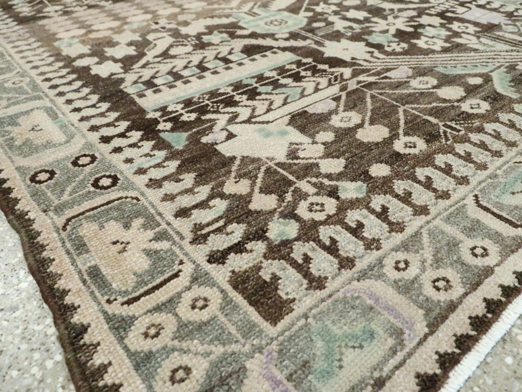 Vintage Persian Malayer Runner, No.23564 - Galerie Shabab