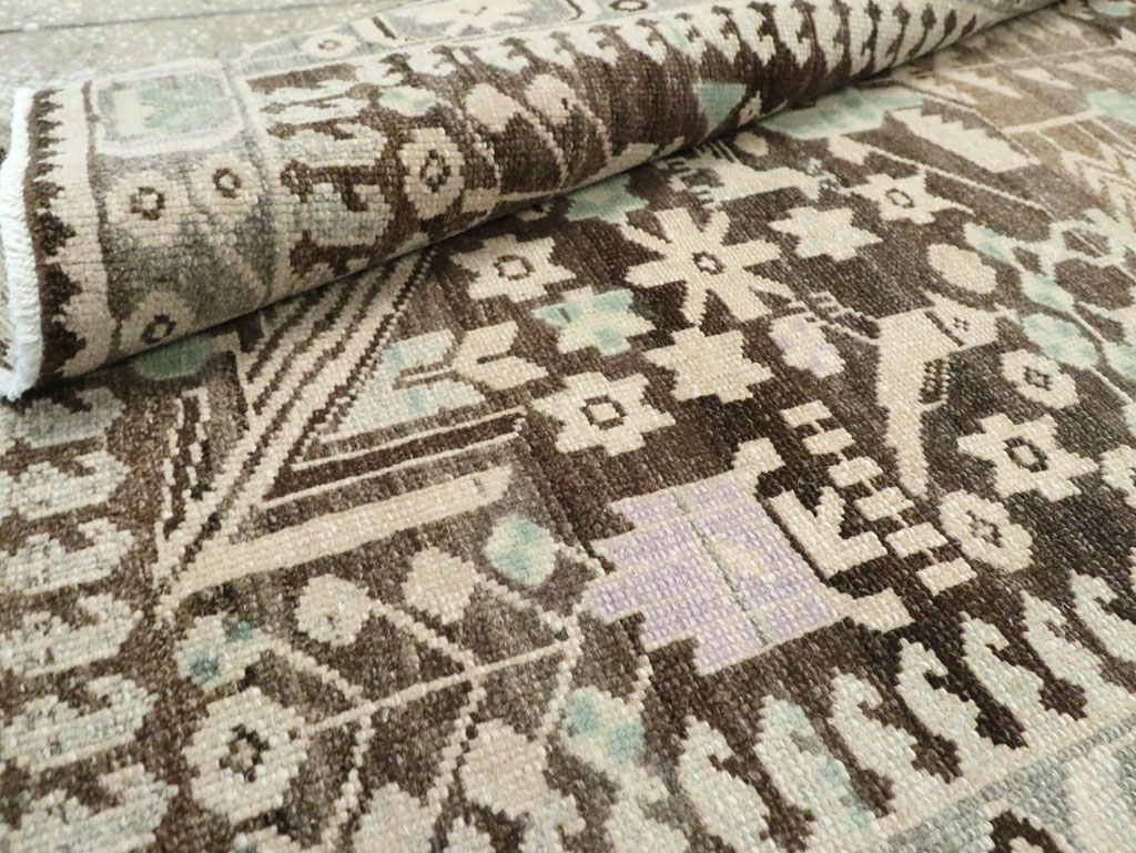 Vintage Persian Malayer Runner, No.23564 - Galerie Shabab