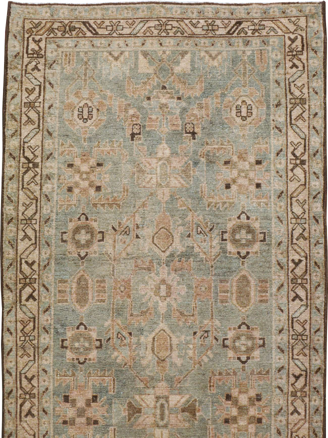 Vintage Persian Malayer Runner, No.23565 - Galerie Shabab