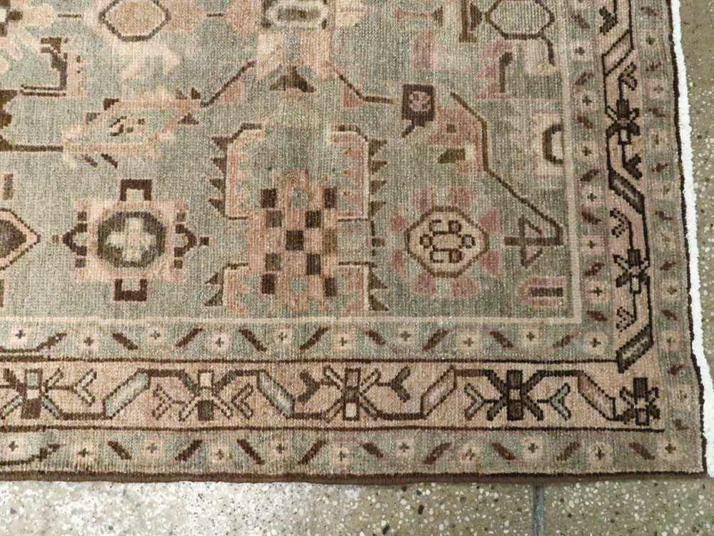 Vintage Persian Malayer Runner, No.23565 - Galerie Shabab