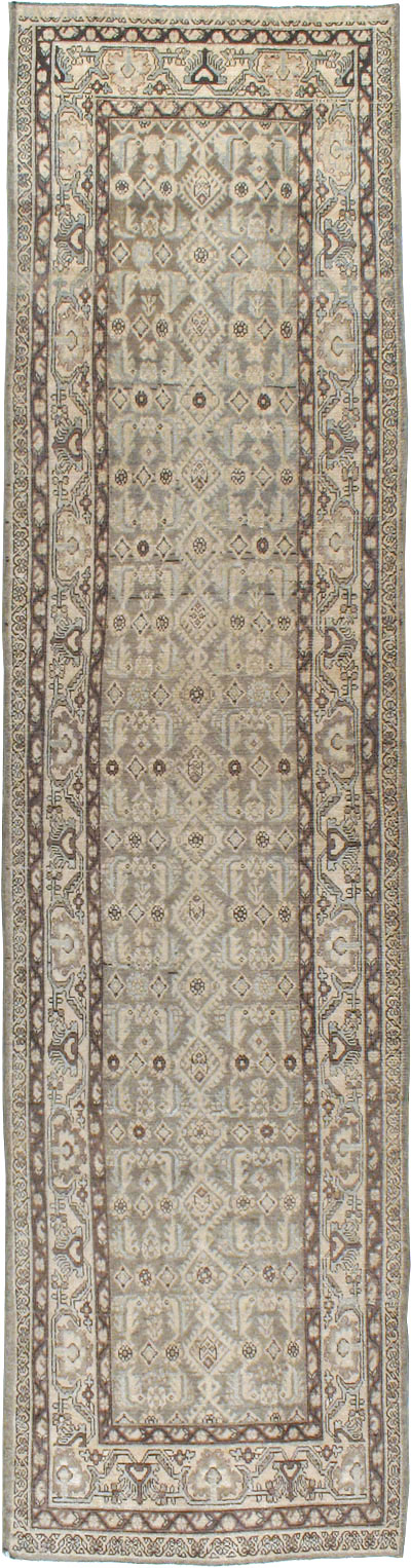 Vintage Persian Malayer Runner, No.23569 - Galerie Shabab