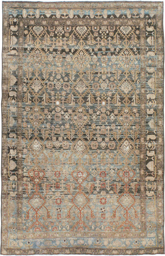 Vintage Persian Malayer Rug, No.23577 - Galerie Shabab