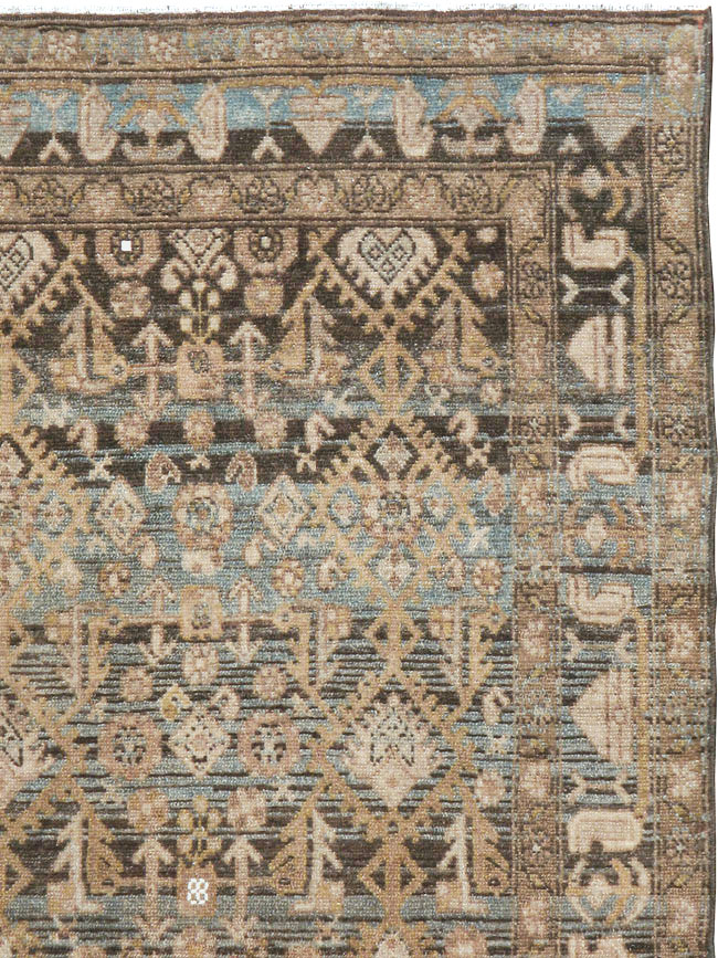 Vintage Persian Malayer Rug, No.23577 - Galerie Shabab