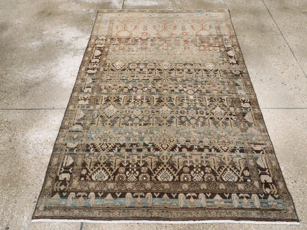 Vintage Persian Malayer Rug, No.23577 - Galerie Shabab