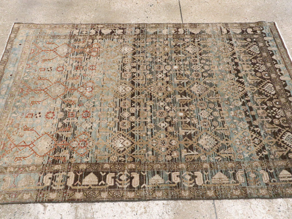 Vintage Persian Malayer Rug, No.23577 - Galerie Shabab