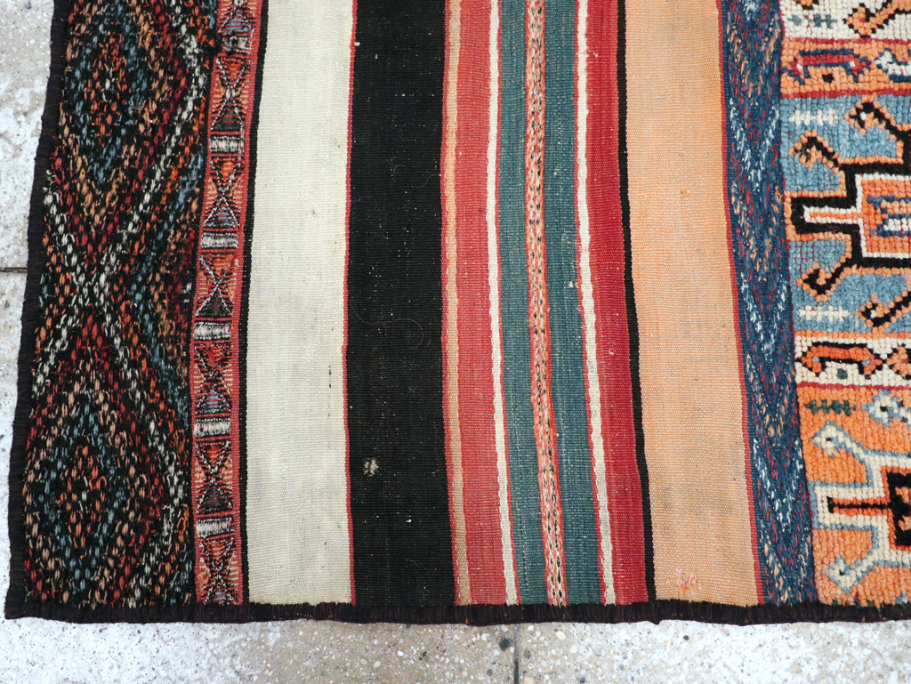 Vintage Persian Flat-weave Kilim, No.23578 - Galerie Shabab