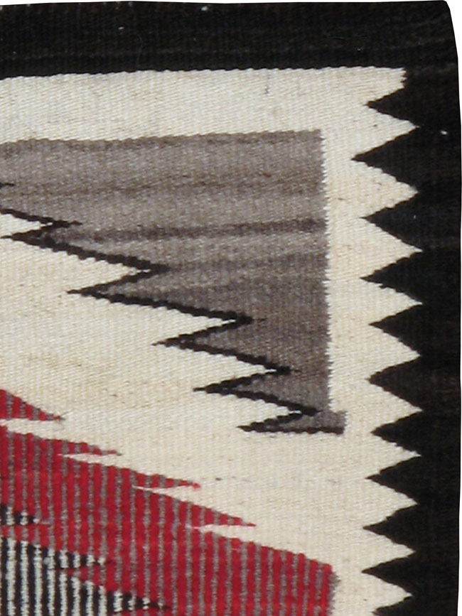 Vintage American Navajo Rug, No.23585 - Galerie Shabab