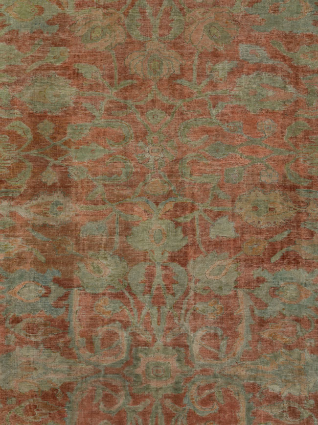 Antique Persian Mahal Carpet, No.23587 - Galerie Shabab