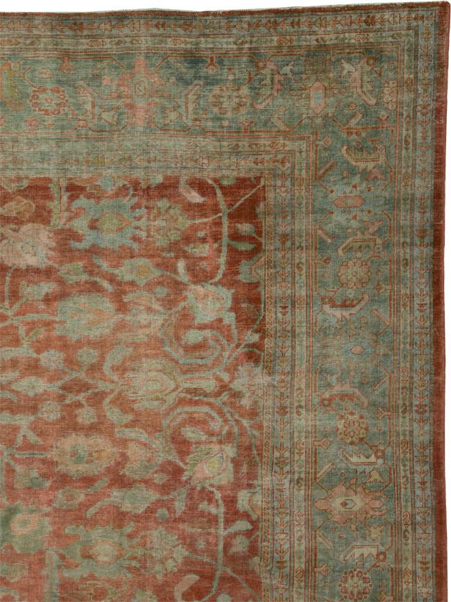 Antique Persian Mahal Carpet, No.23587 - Galerie Shabab