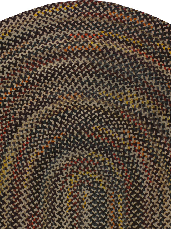 Vintage Braid Rug, No.23591 - Galerie Shabab