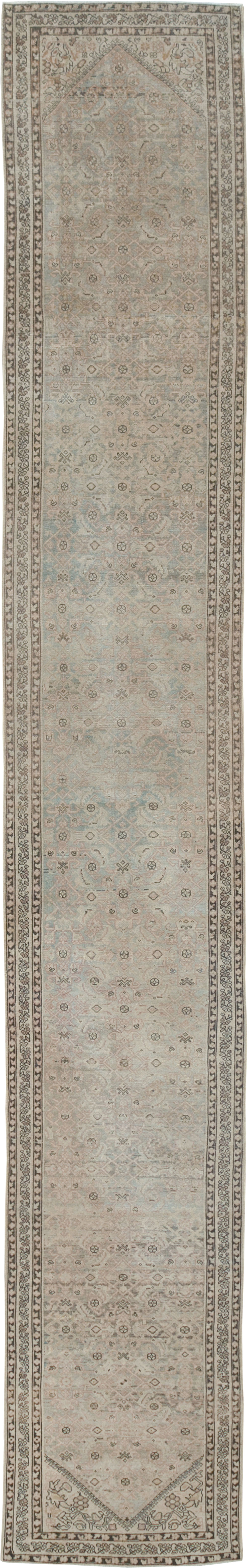 Vintage Persian Malayer Runner (Pair: 1 of 2), No.23592 - Galerie Shabab