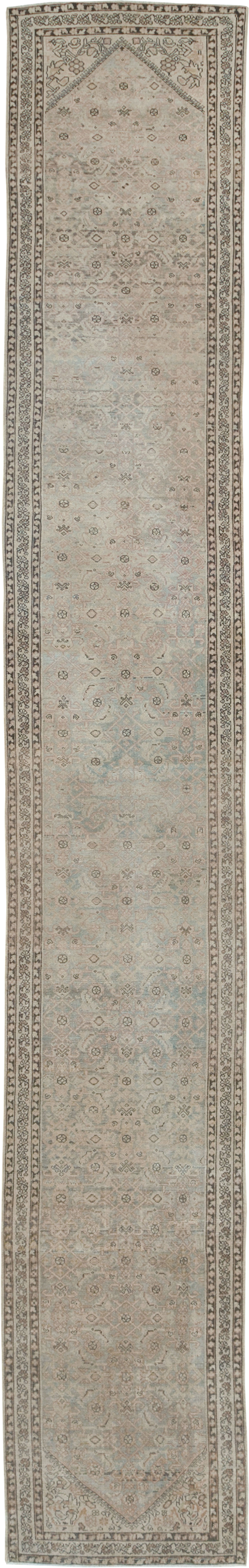Vintage Persian Malayer Runner (Pair: 1 of 2), No.23592 - Galerie Shabab