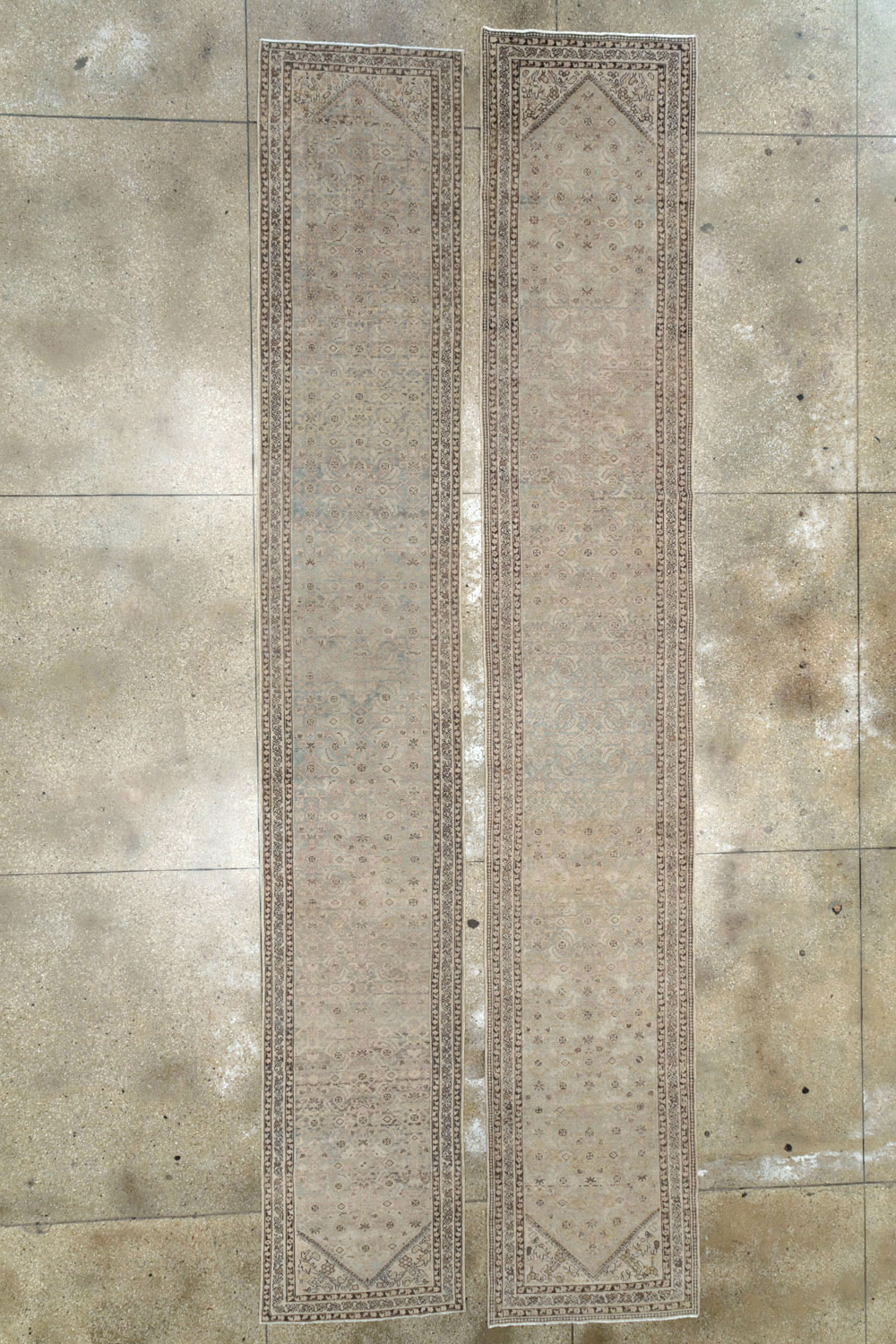Vintage Persian Malayer Runner (Pair: 1 of 2), No.23592 - Galerie Shabab
