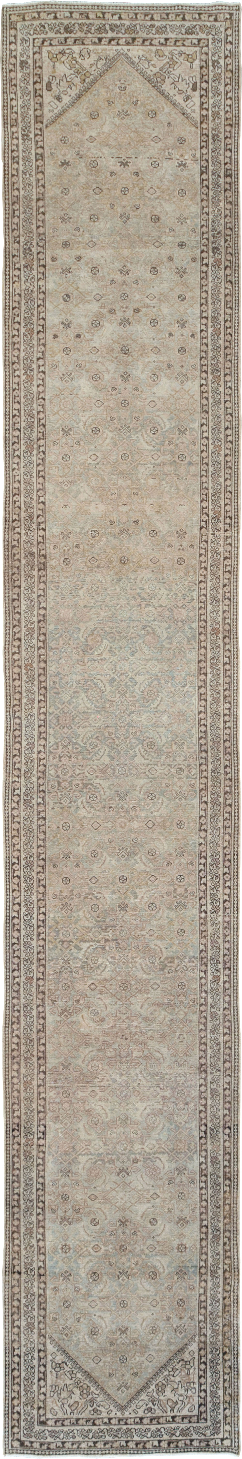Vintage Persian Malayer Runner (Pair: 2 of 2), No.23593 - Galerie Shabab