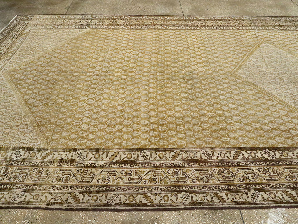 Antique Persian Malayer Gallery Carpet, No.23597 - Galerie Shabab