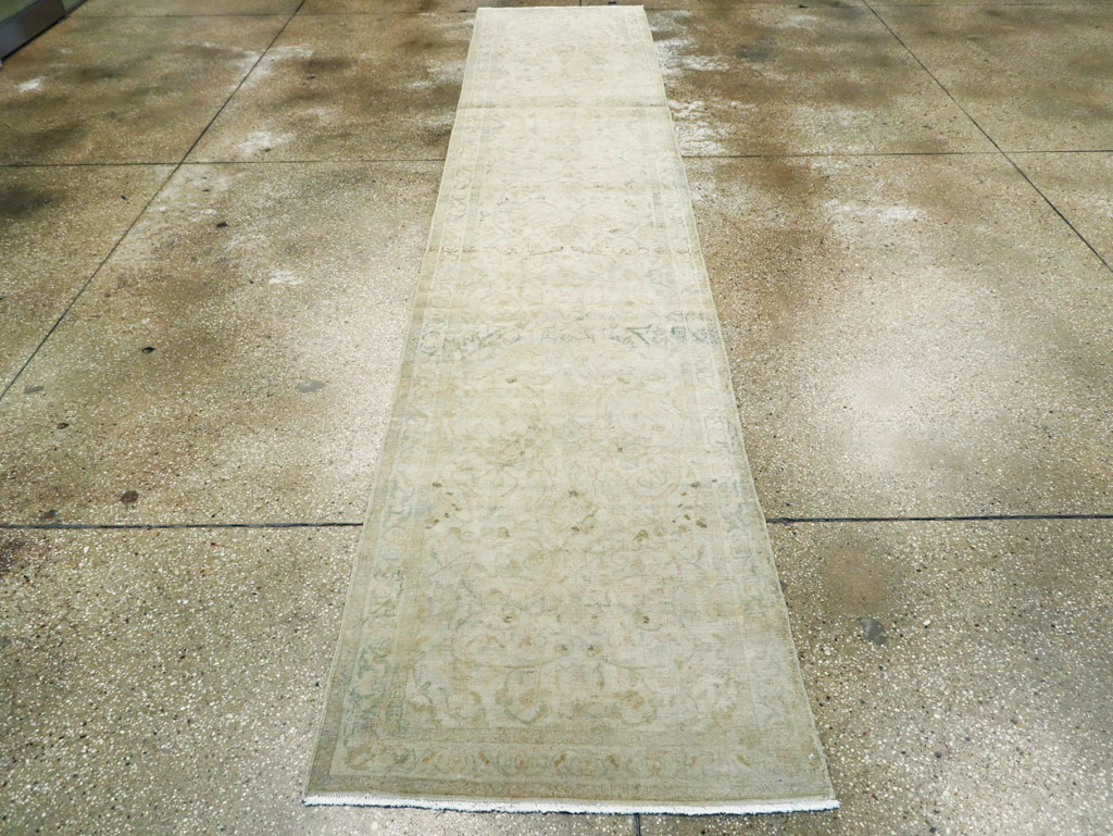 Antique Persian Tabriz Runner, No.23599 - Galerie Shabab