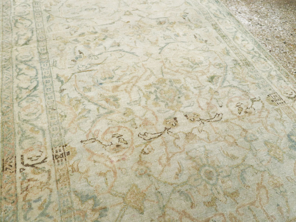 Antique Persian Tabriz Runner, No.23599 - Galerie Shabab