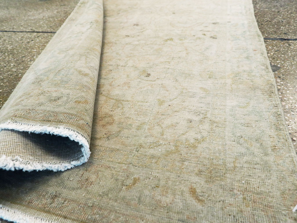 Antique Persian Tabriz Runner, No.23599 - Galerie Shabab