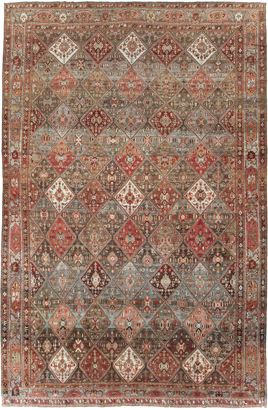 Antique Persian Afshar Carpet, No.23602 - Galerie Shabab