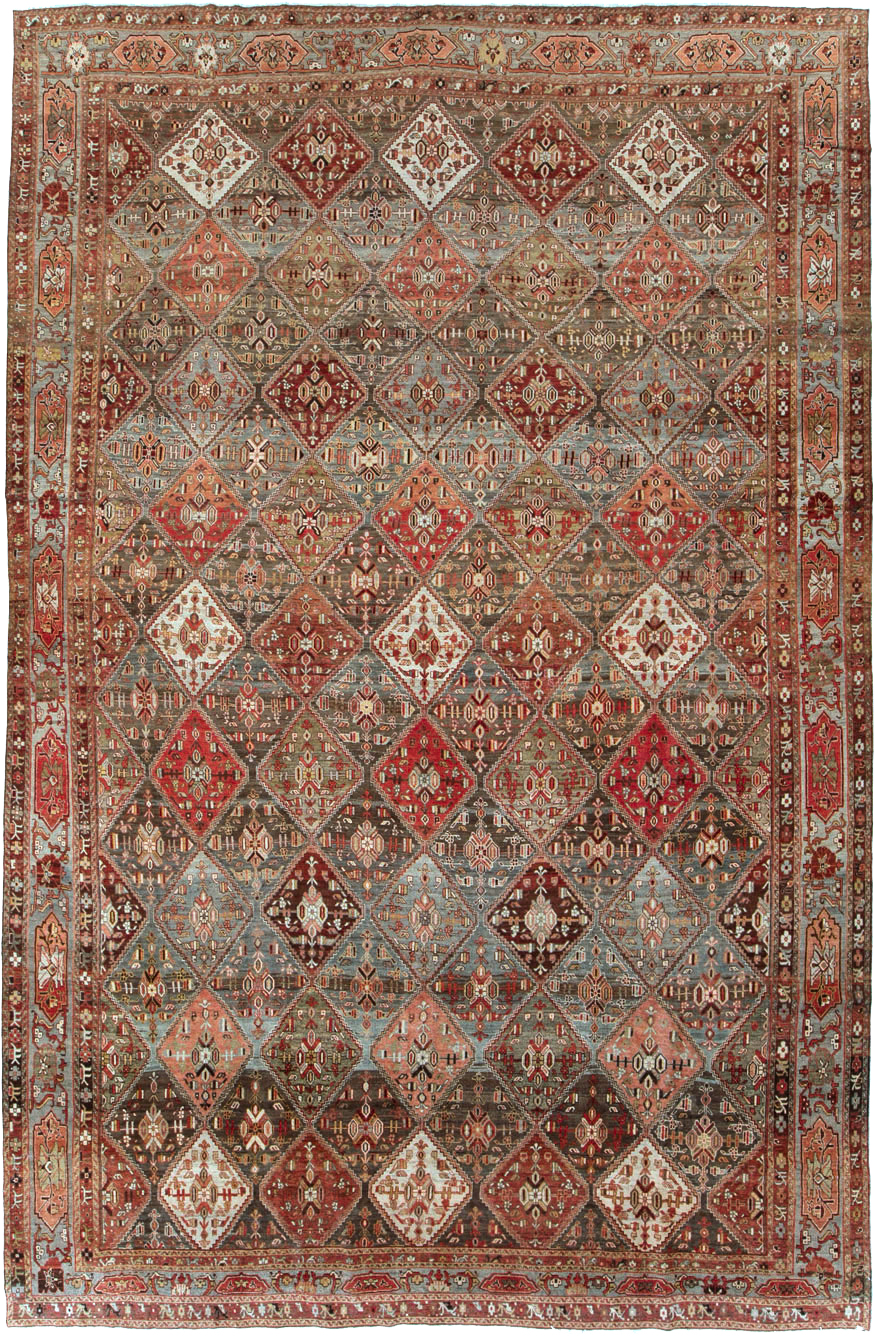 Antique Persian Afshar Carpet, No.23602 - Galerie Shabab