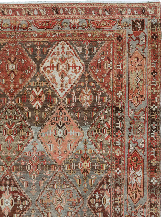 Antique Persian Afshar Carpet, No.23602 - Galerie Shabab