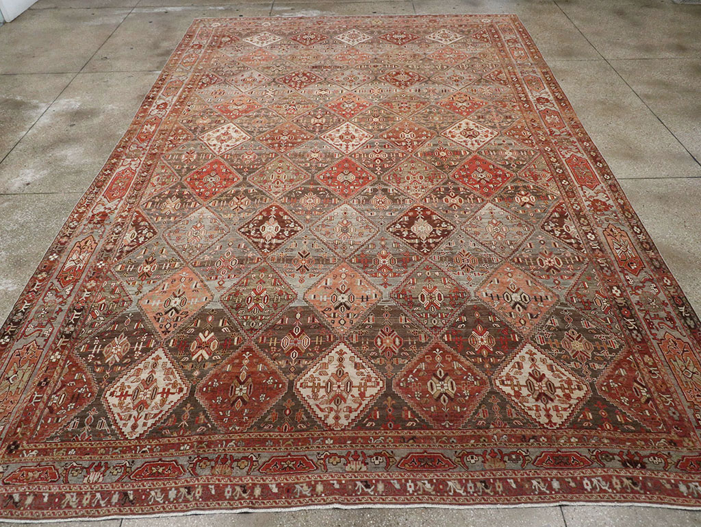 Antique Persian Afshar Carpet, No.23602 - Galerie Shabab