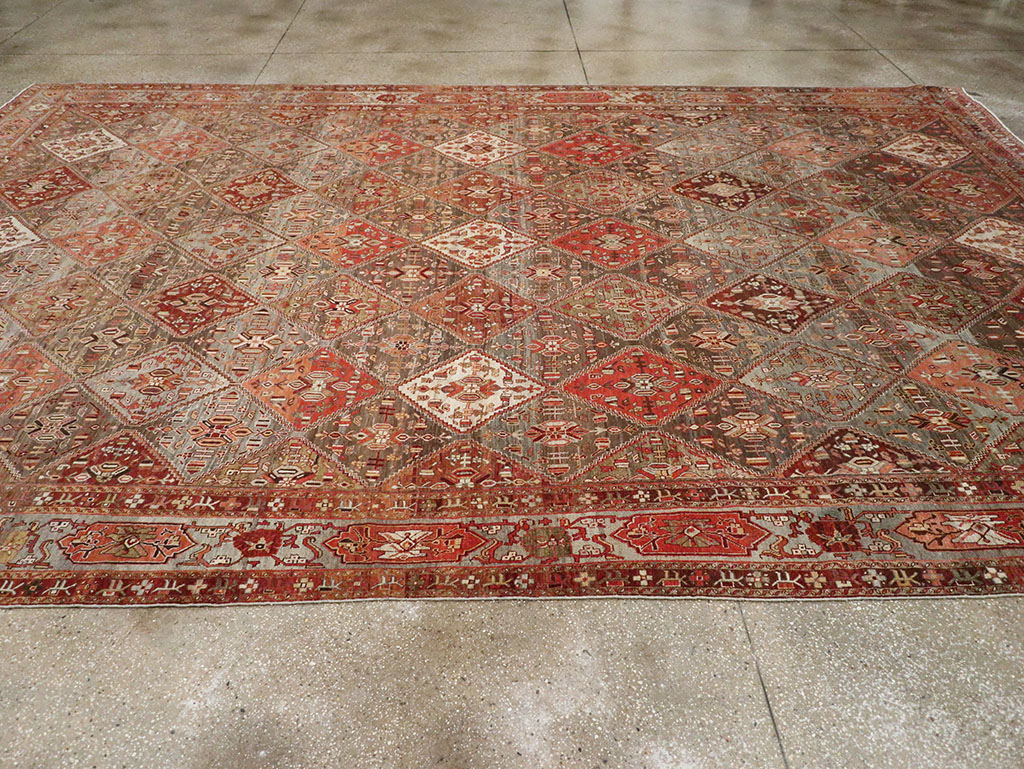 Antique Persian Afshar Carpet, No.23602 - Galerie Shabab
