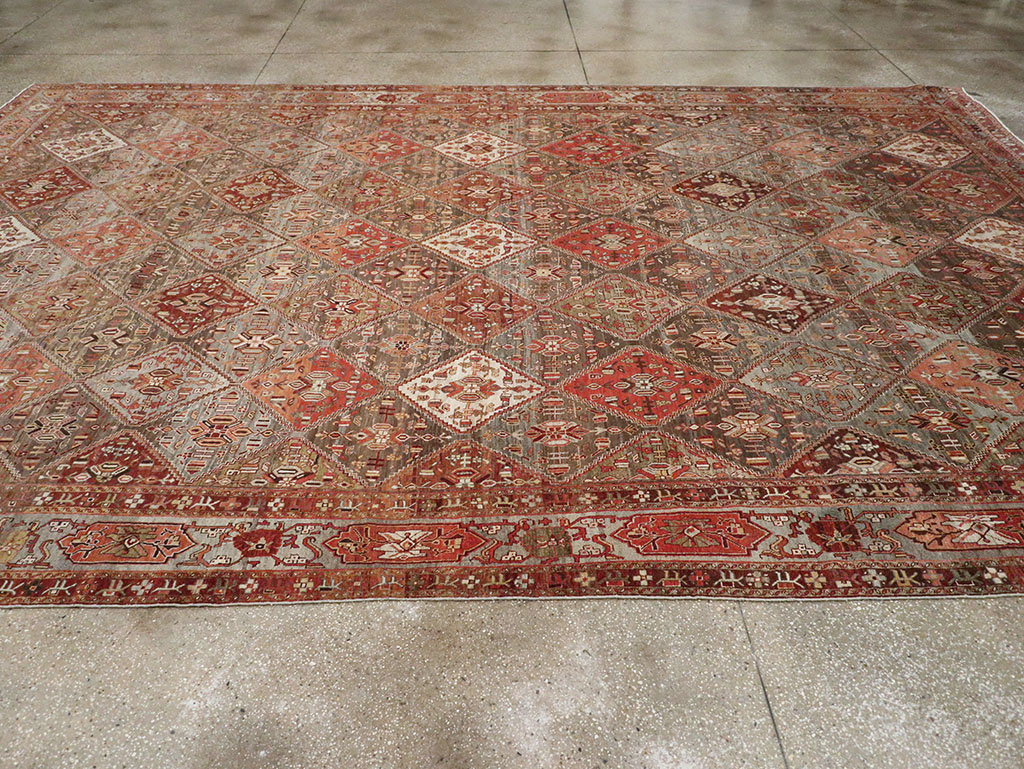 Antique Persian Afshar Carpet, No.23602 - Galerie Shabab