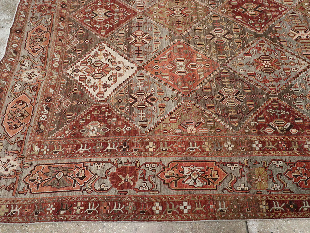 Antique Persian Afshar Carpet, No.23602 - Galerie Shabab