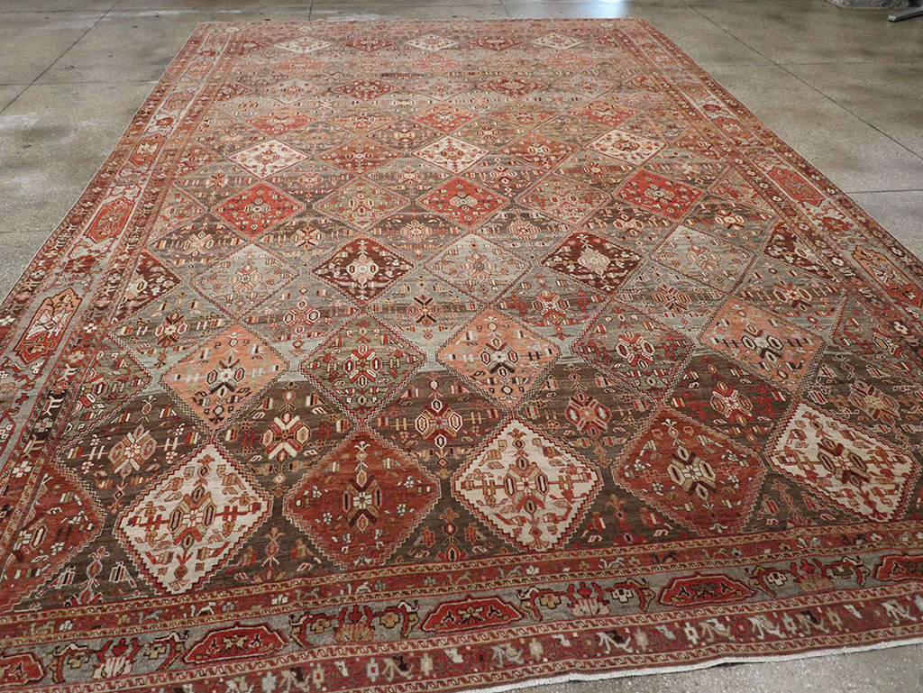 Antique Persian Afshar Carpet, No.23602 - Galerie Shabab
