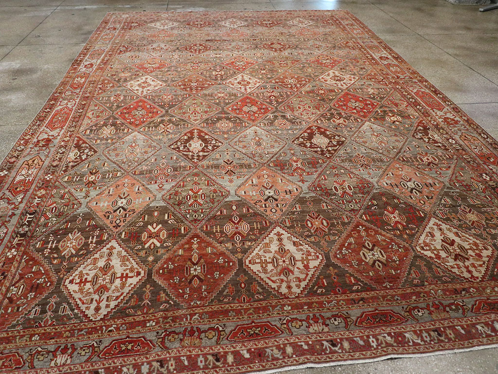 Antique Persian Afshar Carpet, No.23602 - Galerie Shabab