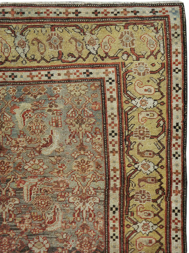 Antique Persian Bidjar Carpet, No.23603 - Galerie Shabab