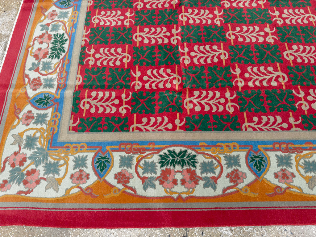 Vintage Chinese Art Deco Carpet, No.23612 - Galerie Shabab