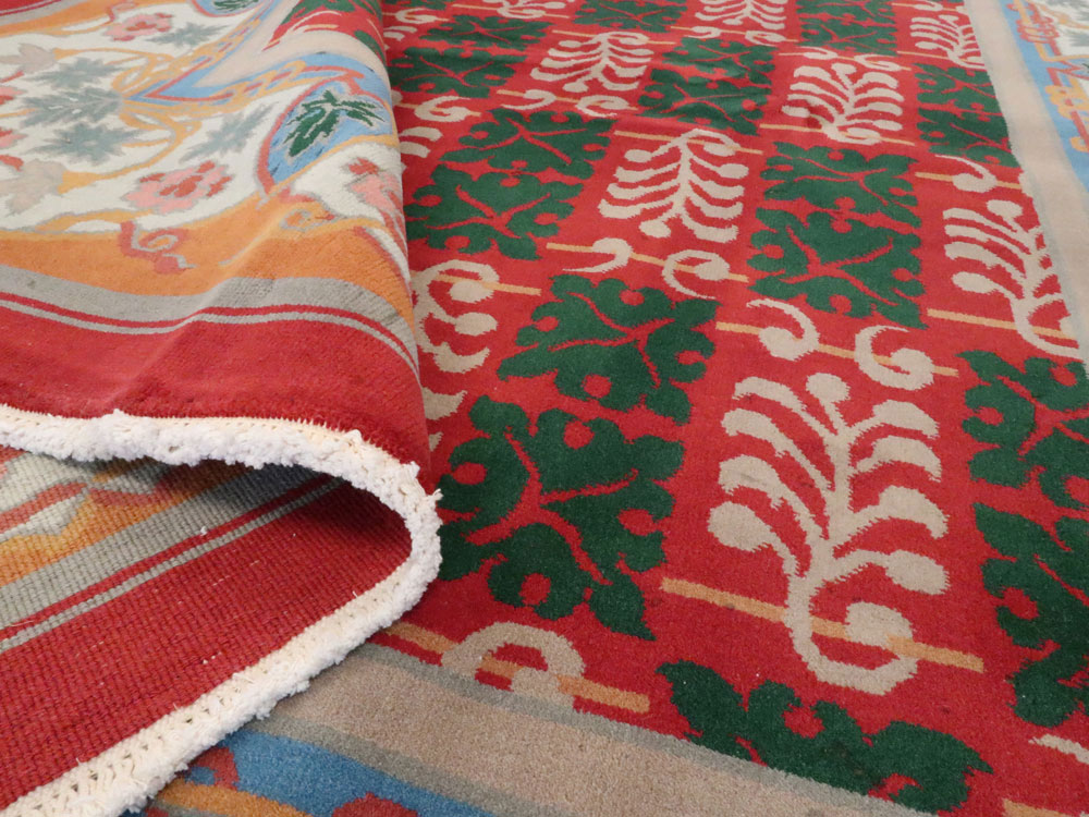 Vintage Chinese Art Deco Carpet, No.23612 - Galerie Shabab