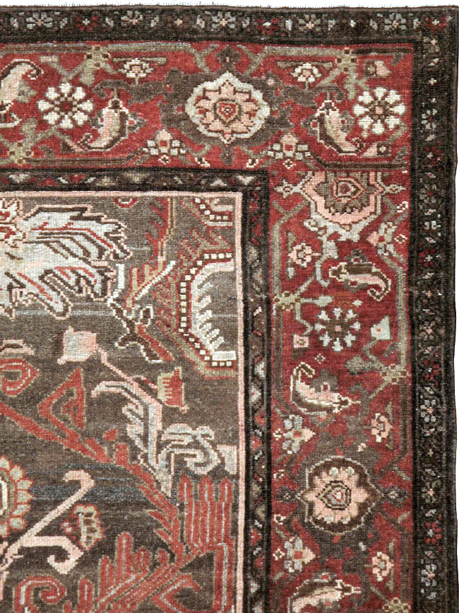 Vintage Persian Malayer Rug, No.23614 - Galerie Shabab