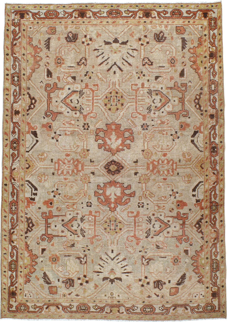 Vintage Persian Malayer Rug, No.23615 - Galerie Shabab