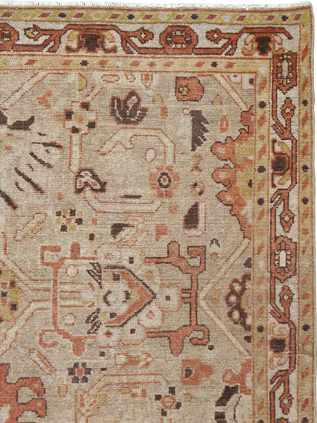 Vintage Persian Malayer Rug, No.23615 - Galerie Shabab