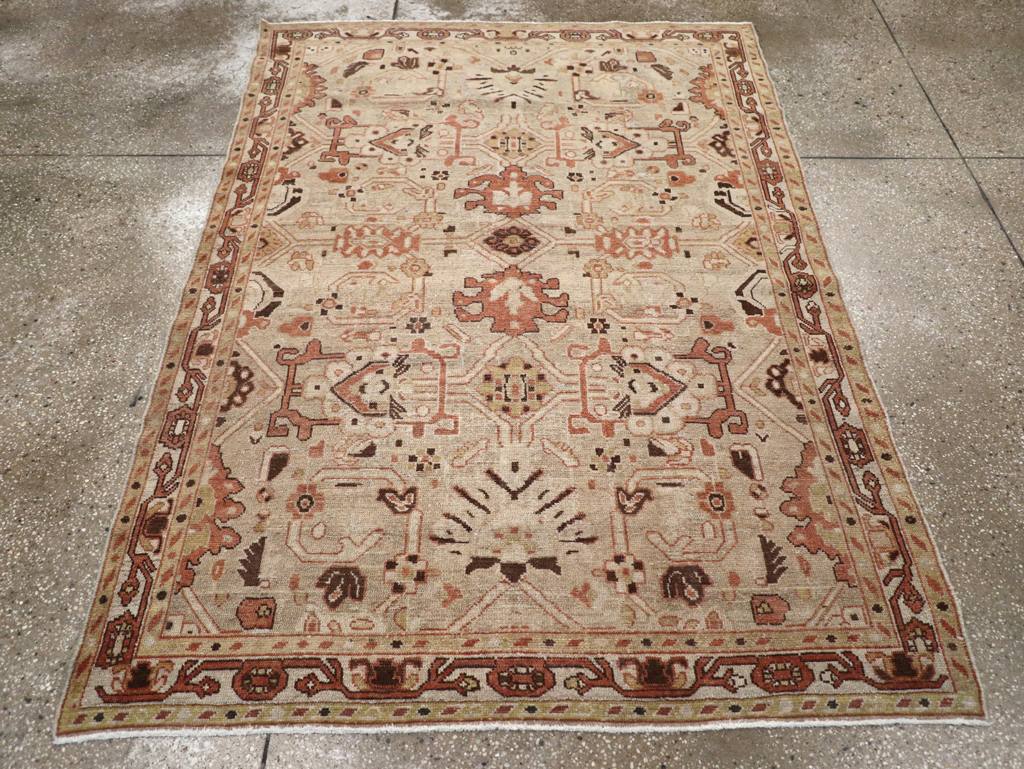Vintage Persian Malayer Rug, No.23615 - Galerie Shabab